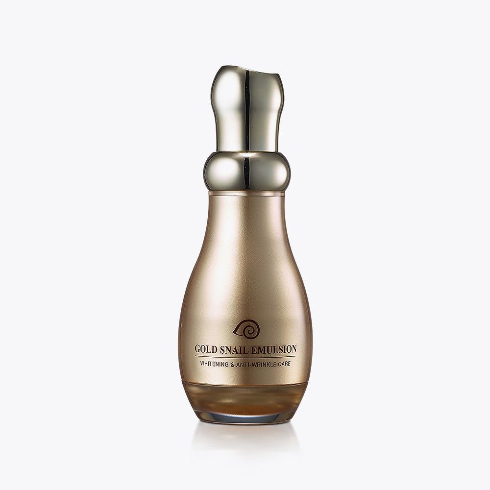 GSLEY 24K Gold Snail Emulsion 130ml Premium Anti Aging Radiant Moisturizer _ Made in Korea